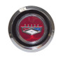 Scott Drake C9OZ-1130-RED - 1969-73 Ford Magnum Hub Cap, Red