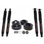 Skyjacker JK23-B - Polyurethane Spacer Leveling Kit 07-18 Wrangler JK 2 Inch Front Lift 3/4 Inch Rear Lift Incl. 2-Front B85 Shocks