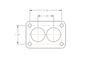 Sniper 550-866 - Holley  EFI 2GC Small Bore - Classic Gold