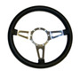Scott Drake S1MS-3600-BK-14 - Corso Feroce 14" Black Leather Steering Wheel 9 Hole Scott Drake S1MS-3600-BK-14 - Corso Feroce 14" Black Leather Steering Wheel 9 Hole