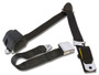 Scott Drake SB-3P-BK - 3-Point Retractable Seat Belt-Black