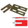 SPC Performance 10774 - MA BZ SHIMS 4x6.5x4° (6)
