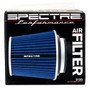 Spectre 8136 - Adjustable Conical Air Filter 5-1/2in. Tall (Fits 3in. / 3-1/2in. / 4in. Tubes) - Blue