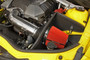 Spectre 9908 - 10-12 Chevy Camaro V8-6.2L F/I Air Intake Kit - Clear Anodized w/Red Filter