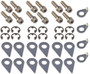 Stage 8 Fasteners 8900 - Header Bolt Kit - 6pt. 8mm-1.25 x 25mm (12)