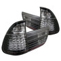 Spyder 5000781 - BMW E53 X5 00-06 4PCS LED Tail Lights Black ALT-YD-BE5300-LED-BK Spyder 5000781 - BMW E53 X5 00-06 4PCS LED Tail Lights Black ALT-YD-BE5300-LED-BK