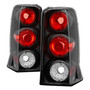 Spyder 5001597 - Cadillac Escalade SUV (Not EXT)02-06 Euro Style Tail Lights Black ALT-YD-CE02-BK