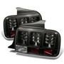 Spyder 5003546 - Ford Mustang 05-09 LED Tail Lights Black ALT-YD-FM05-LED-BK