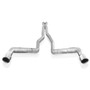 Stainless Works CA11CBL - 10-15 Camaro 6.2L 3in Dual Chambered Catback System X-Pipe Performance Connect