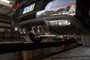 Stainless Works C605CBQUAD - 05-08 Chevrolet Corvette C6 2.5in Axle Back Exhaust System