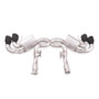 Stainless Works C8CBR-B - 20-21 Chevrolet Corvette C8 6.2L Redline Cat-Back Exhaust w/ Matte Black Tips