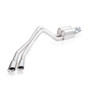 Stainless Works CTTH15CBR - 15-19 Chevrolet Tahoe 5.3L/6.2L Redline Cat-Back Exhaust w/4in Polished Tips
