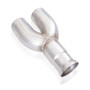 Stainless Works CTTH15CBYR - 15-19 Chevrolet Tahoe 5.3L Redline Cat-Back Exhaust w/4in Polished Tips
