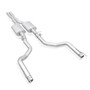 Stainless Works CHAL16CBR - 15-19 Dodge Challenger 6.2L/6.4L Hemi 3in Redline Catback X-Pipe (Use Factory Tips)