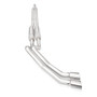 Stainless Works CT19CBYR - 2019+ Chevrolet Silverado 5.3L 3in Redline Catback Factory Conct Dual Polished Tip
