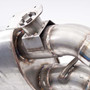 Stainless Works CA16RVMKSFCL - 2016+ Chevy Camaro SS 3in Legend Factory Connect Axle Back w/Valve & 4in Quad Tips