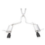 Stainless Works DUR18CBR-B - 18-19 Dodge Durango 6.4L Redline Catback Exhaust w/ Black Tips