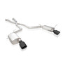 Stainless Works DUR18CBL-B - 18-19 Dodge Durango 6.4L Legend Catback Exhaust w/ Black Tips