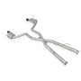 Stainless Works DUR11CBR-B - 11-20 Dodge Durango 5.7L 3in Redline Catback w/4in Black Tips