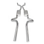 Stainless Works CV6872LSD - Chevy Chevelle LS1 Hot Rod 1968-72 Exhaust 3in Stainless Turbo Mufflers