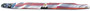 Stampede 3025-30 - 2002-2009 Chevy Trailblazer Vigilante Premium Hood Protector - Flag