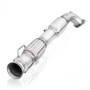 Stainless Works FCRS16DPCAT - 2016-18 Ford Focus RS 3in High-Flow Cats Downpipe Factory Connection