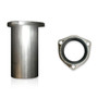 Stainless Works HCA32.25 - Collector Adapter 3-Bolt 3in OD Tubing 2-1/4in OD Outlet