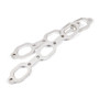 Stainless Works HFMOP35V6163 - Mopar 3.5L V6 Flat Oval Port Header 304SS Exhaust Flanges 1-5/8in Primaries
