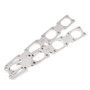 Stainless Works HFLT5 - Chevrolet LT5 Flat Rectangular Port Header 304SS Exhaust Flanges 2in Primaries