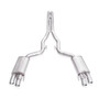 Stainless Works GT350CBHFCL - 2015+ Ford Shelby GT350 Legend Factory Connect H-Pipe Catback Exhaust w/Valves