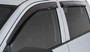 Stampede 6251-2 - 2009-2018 Dodge Ram 1500 Extended Cab Pickup Tape-Onz Sidewind Deflector 4pc - Smoke
