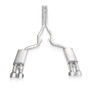 Stainless Works GT500CBHFCR - 2020 Ford GT500 Redline Catback H-Pipe Exhaust Factory Connect - Polished Tips Stainless Works GT500CBHFCR - 2020 Ford GT500 Redline Catback H-Pipe Exhaust Factory Connect - Polished Tips