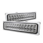 Spyder 5017352 - Xtune Chevy C10 88-98 LED Bumper Lights Chrome CPL-CCK94-LED-C