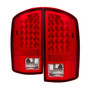 Spyder 5072993 - Xtune Dodge Ram 02-06 1500 / Ram 2500/3500 03-06 LED Tail Light Red Clear ALT-JH-DR02-LED-RC