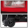 Spyder 5072993 - Xtune Dodge Ram 02-06 1500 / Ram 2500/3500 03-06 LED Tail Light Red Clear ALT-JH-DR02-LED-RC