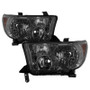 Spyder 5077356 - Xtune Toyota Tundra 07-13 / Toyota Sequoia 08-13 OEM Style Headlights Smoked HD-JH-TTU07-AM-SM