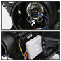 Spyder 5075413 - Scion FRS 12-14 Projector Headlights DRL LED Black PRO-YD-SFRS12-BK