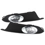 Spyder 5076205 - Volkswagen Jetta MK6 2011-2014 Sedan 4Dr only OEM Style Fog Lights w/Switch Clear FL-VJ2011-C