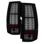 Spyder 5078087 - Chevy Suburban/GMC Yukon/Yukon Denali 07-14 LED Tail Lights Blk Smke ALT-YD-CSUB07-LED-BSM