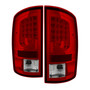 Spyder 5081971 - Dodge Ram 07-08 1500 Version 2 LED Tail Lights - Red Clear ALT-YD-DRAM06V2-LED-RC