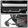 Spyder 5081711 - Toyota Tacoma 12-15 Projector Headlights Light Bar DRL Black PRO-YD-TT12-LBDRL-BK