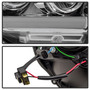 Spyder 5081704 - Toyota Tacoma 12-16 Projector Headlights Light Bar DRL Chrome PRO-YD-TT12-LBDRL-C
