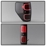 Spyder 5082169 - xTune Ford F150 09-14 LED Tail Lights - Black ALT-ON-FF15009-LBLED-BK