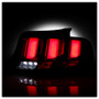 Spyder 5085092 - 10-12 Ford Mustang Red Light Bar LED Sequential Tail Lights - Blk ALT-YD-FM10-RBLED-BK Spyder 5085092 - 10-12 Ford Mustang Red Light Bar LED Sequential Tail Lights - Blk ALT-YD-FM10-RBLED-BK