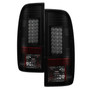 Spyder 5083296 - 08-16 Ford Super Duty LED Tail Lights Black Smoke ALT-YD-FS07-LED-BSM