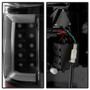 Spyder 5084170 - 04-08 Ford F-150 Projector Tail Lights - Light Bar DRL LED - Black ALT-YD-FF15004V2-LBLED-BK