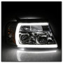 Spyder 5084637 - 04-08 Ford F-150 Light Bar Projector Headlights - Chrome (PRO-YD-FF15004V2-LB-C)