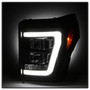Spyder 5084460 - Ford F-250/F-350/F450 Super Duty 11-16 V2 Projector Headlights - Black (PRO-YD-FS11V2-LB-BK)