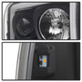 Spyder 5084491 - 99-04 Ford F250 Super Duty Projector Headlights - Light Bar - Black PRO-YD-FF25099V2-LB-BK