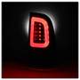 Spyder 5084712 - 08-16 Ford Super Duty F-250 V3 Light Bar LED Tail Lights - Black (ALT-YD-FS07V3-LBLED-BK)